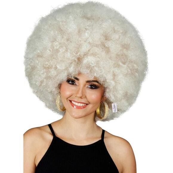 Deluxe Blonde Afro Wig for Women &